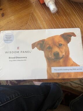 Wisdom panel breed Discovery Dog DNA Kit - White/Brown